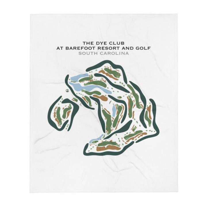 The Dye Club At Barefoot Resort, South Carolina - Printed Golf Courses - Golf Course Prints
