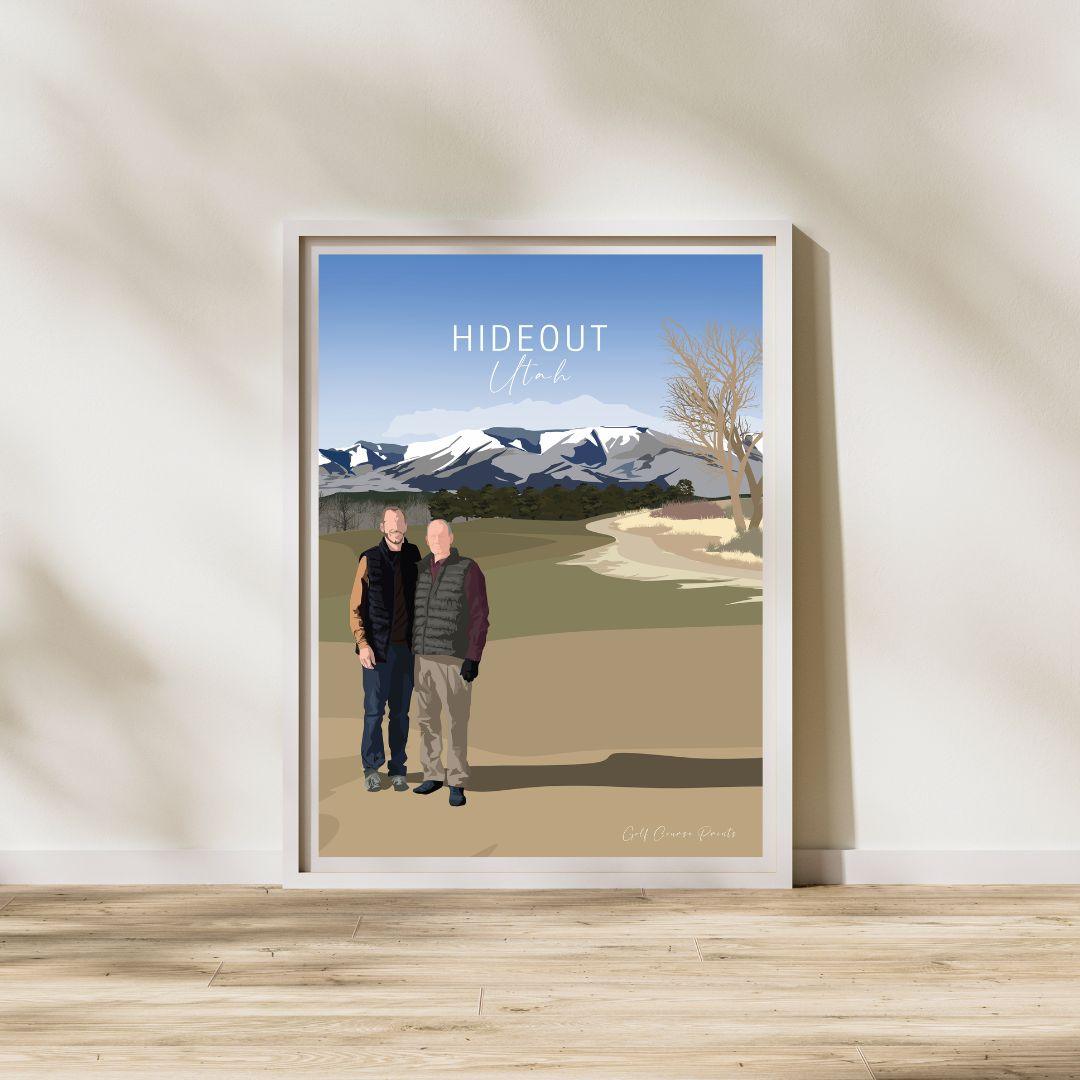 Hideout Golf Course, Utah - Signature Designs - Golf Course Prints