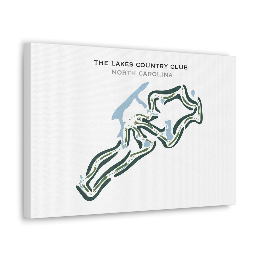 The Lakes Country Club, North Carolina - Printed Golf Courses - Golf Course Prints