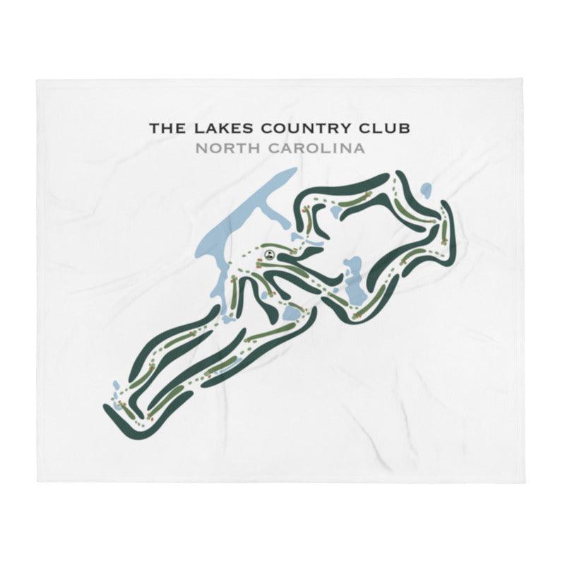 The Lakes Country Club, North Carolina - Printed Golf Courses - Golf Course Prints