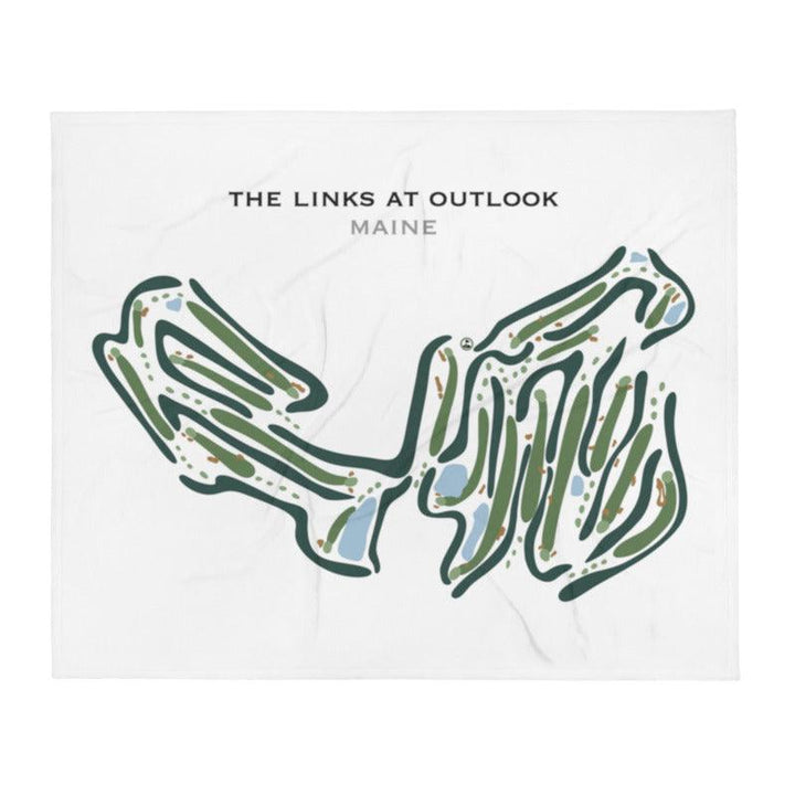 The Links at Outlook, Maine - Printed Golf Courses - Golf Course Prints