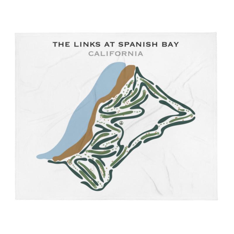 The Links at Spanish Bay, California - Printed Golf Courses - Golf Course Prints