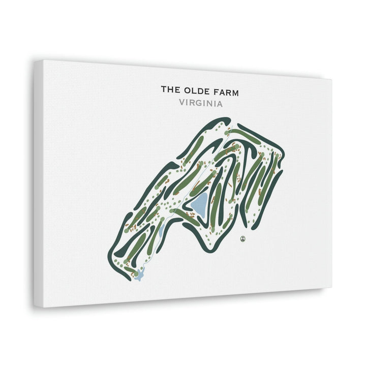 The Olde Farm, Virginia - Printed Golf Courses - Golf Course Prints