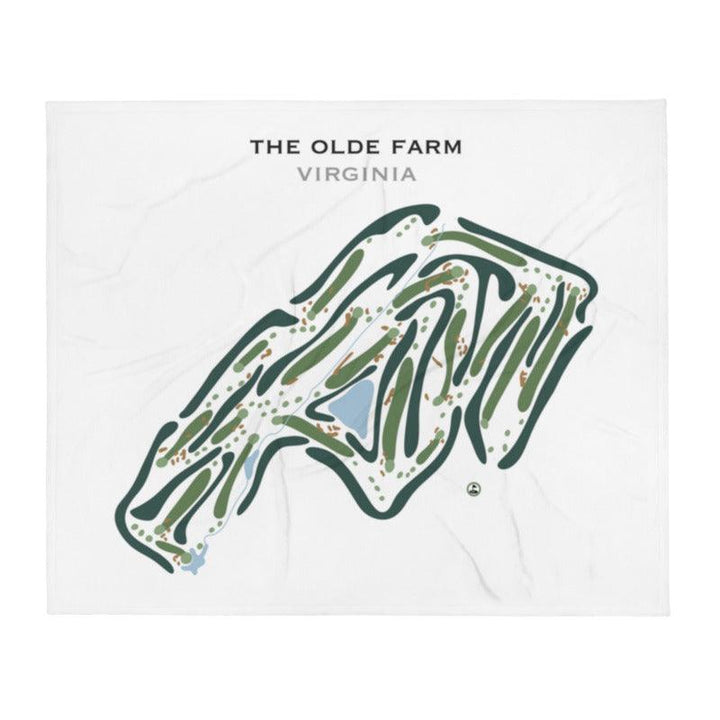 The Olde Farm, Virginia - Printed Golf Courses - Golf Course Prints