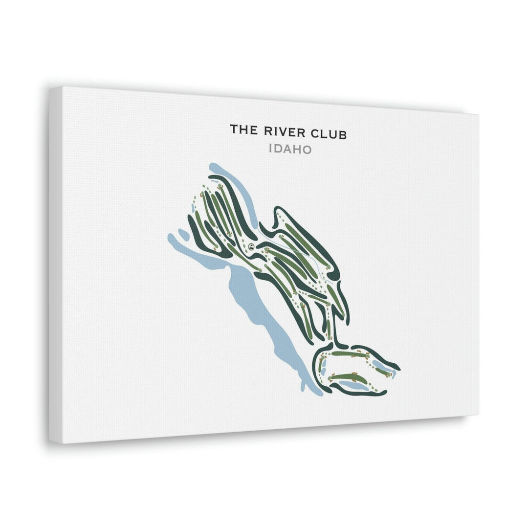 The River Club, Idaho - Printed Golf Courses - Golf Course Prints