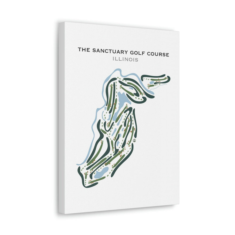 The Sanctuary Golf Course, Illinois - Printed Golf Courses - Golf Course Prints