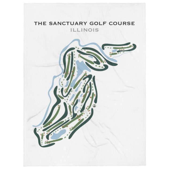 The Sanctuary Golf Course, Illinois - Printed Golf Courses - Golf Course Prints