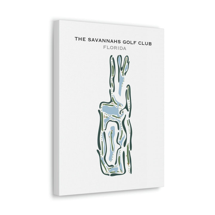 The Savannahs Golf Club, Florida - Printed Golf Courses - Golf Course Prints