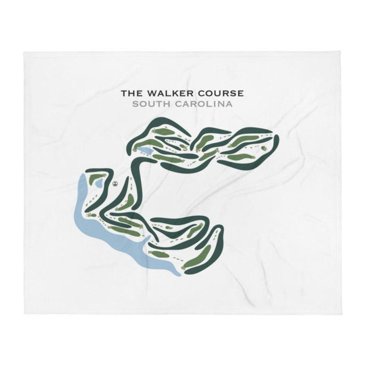 The Walker Course, South Carolina - Printed Golf Courses - Golf Course Prints