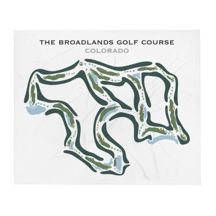The Broadlands Golf Course, Colorado - Printed Golf Courses - Golf Course Prints