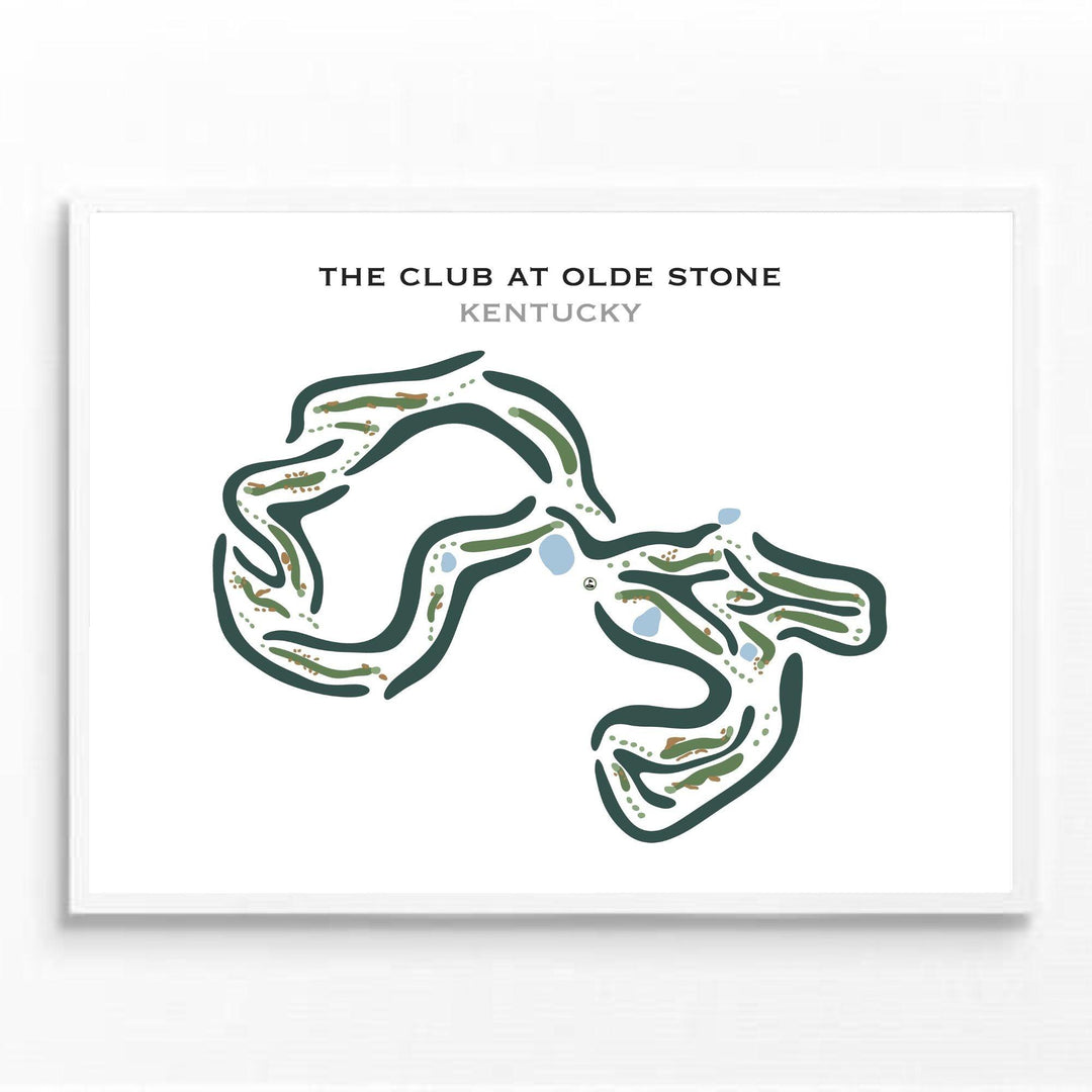 The Club at Olde Stone, Kentucky - Printed Golf Courses - Golf Course Prints
