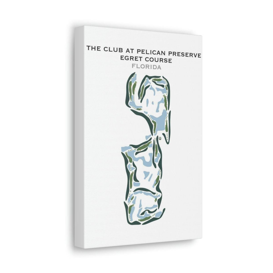 The Club at Pelican Preserve Egret Course, Florida - Printed Golf Courses - Golf Course Prints