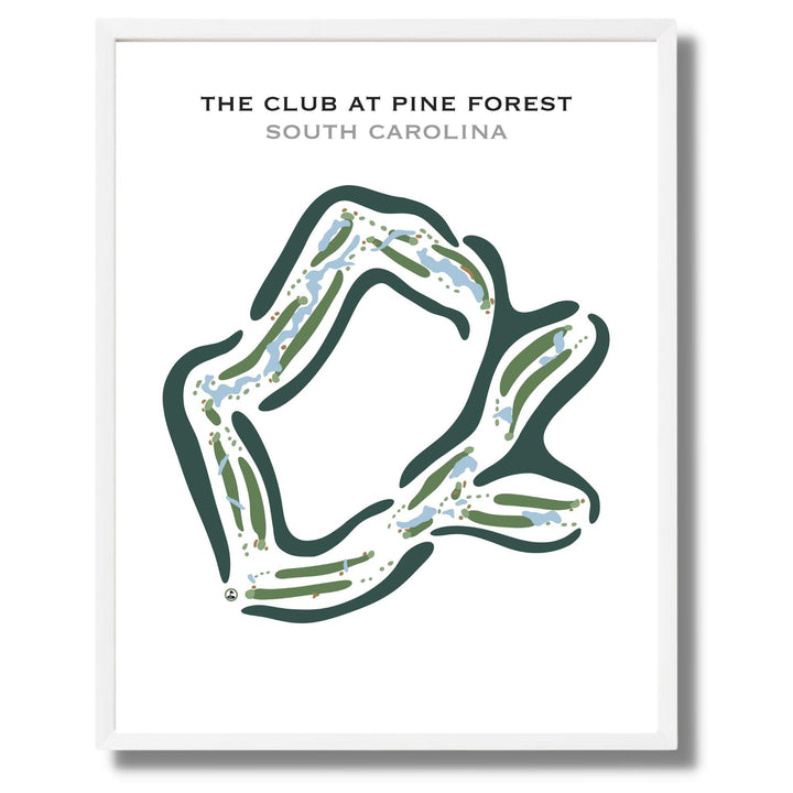 The Club at Pine Forest, South Carolina - Printed Golf Courses - Golf Course Prints