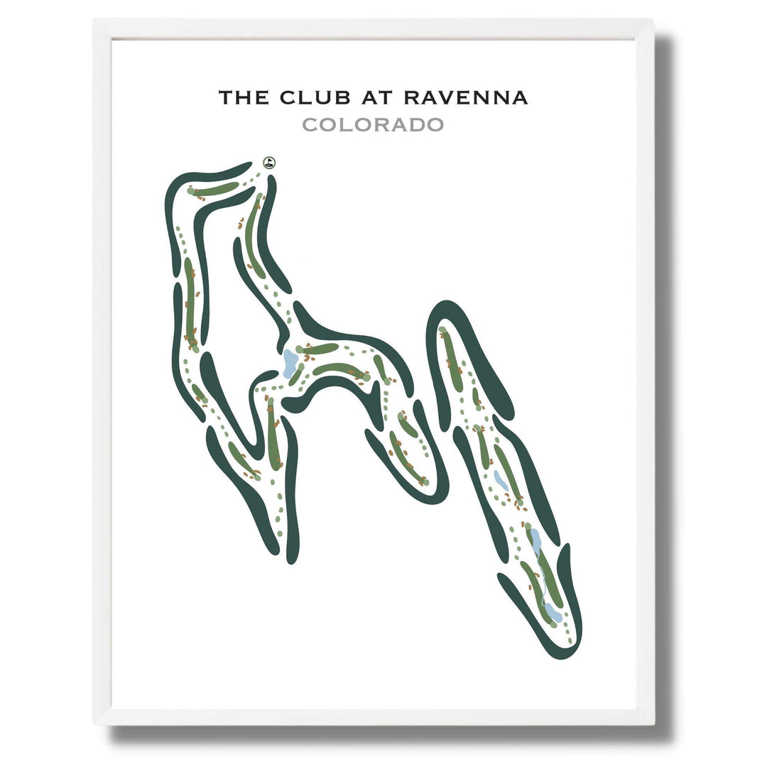 The Club at Ravenna, Colorado - Printed Golf Courses - Golf Course Prints