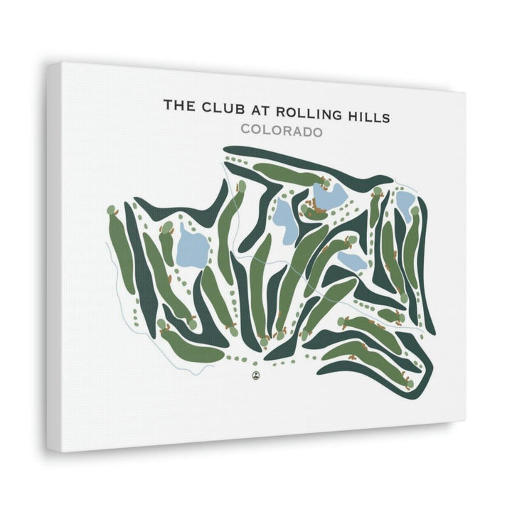The Club at Rolling Hills, Colorado - Printed Golf Courses - Golf Course Prints