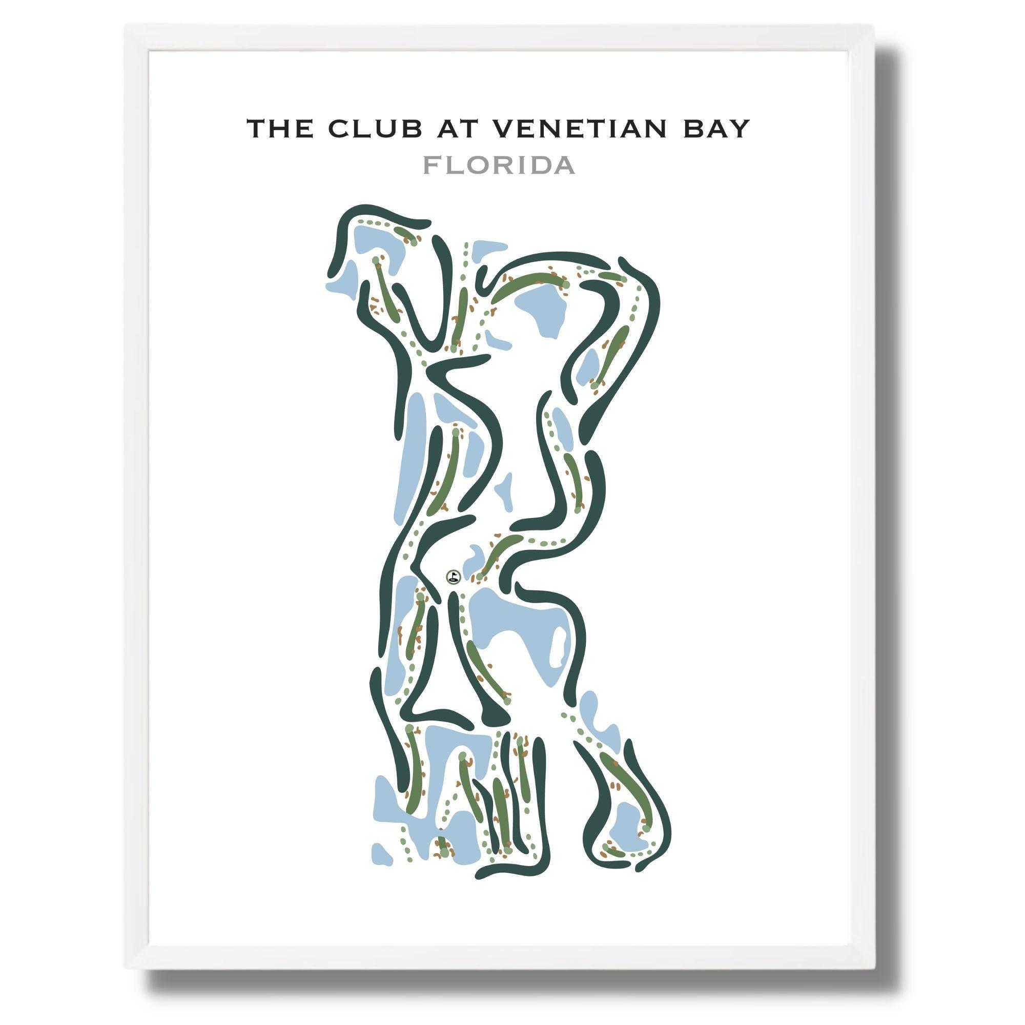 Get Printed The Club at Bay, Florida Golf Course Prints