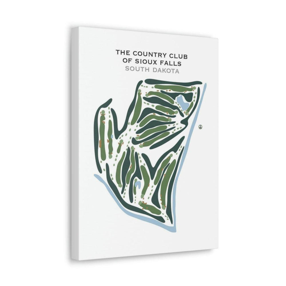 The Country Club of Sioux Falls, South Dakota - Printed Golf Courses - Golf Course Prints