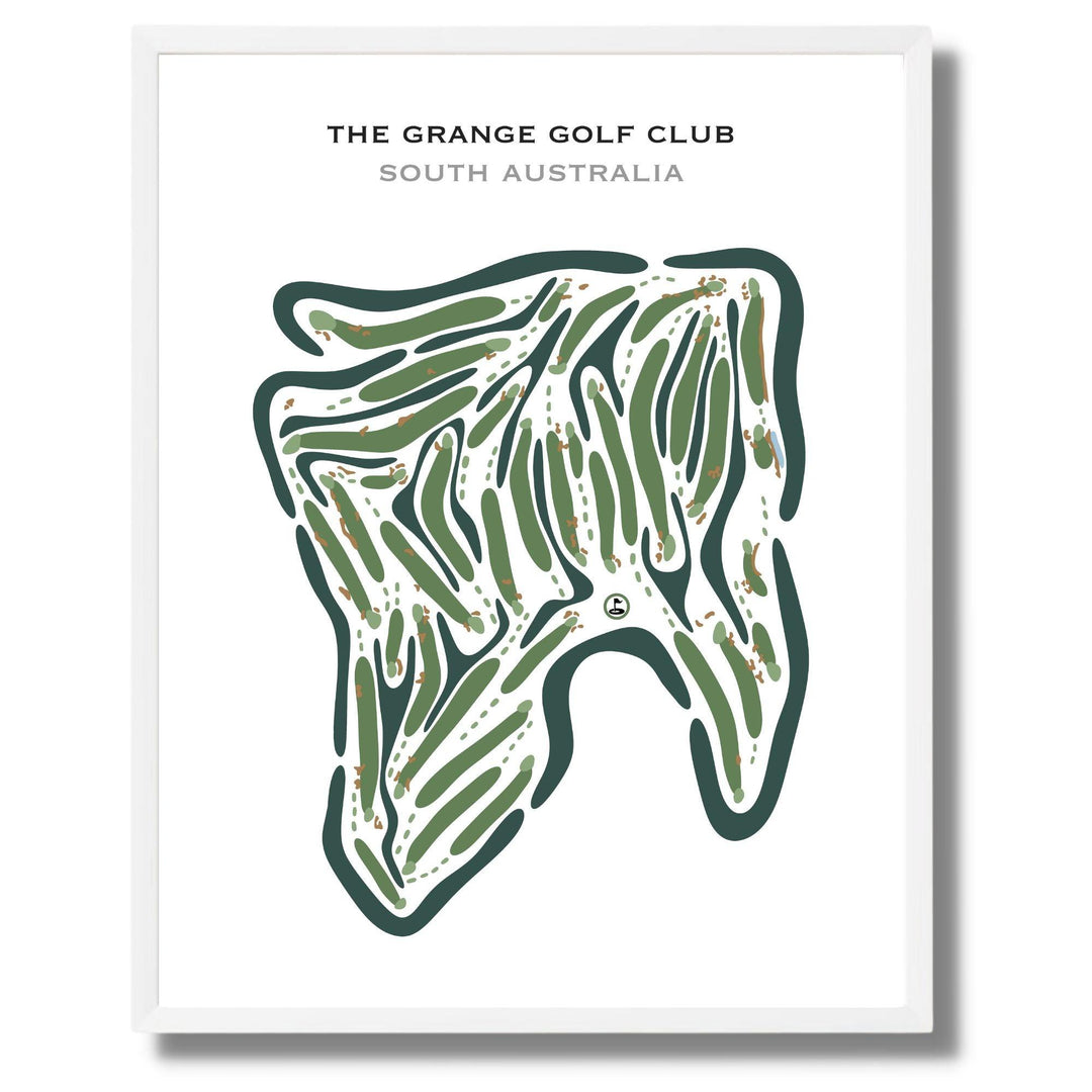 The Grange Golf Club, South Australia - Printed Golf Courses - Golf Course Prints