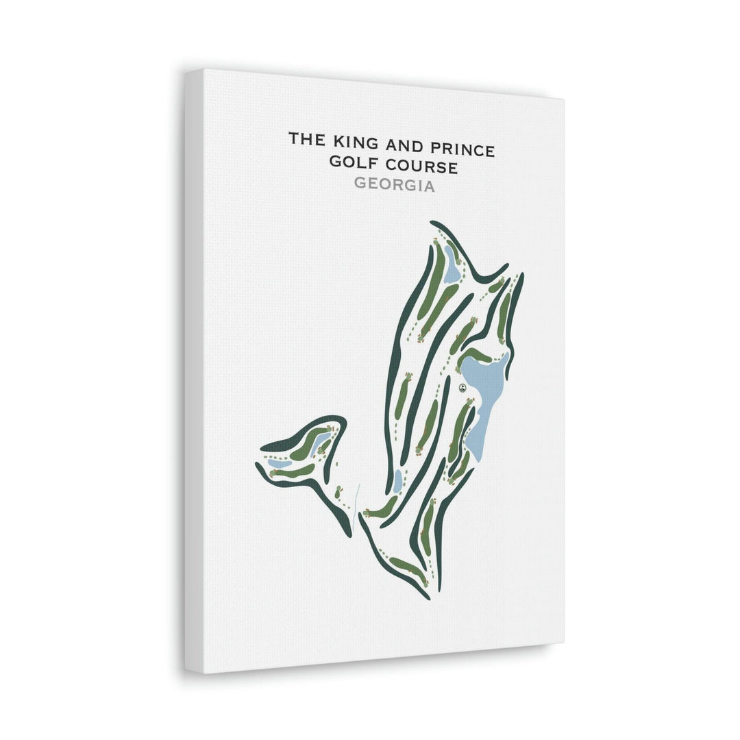 The King and Prince Golf Course, Georgia - Printed Golf Courses - Golf Course Prints