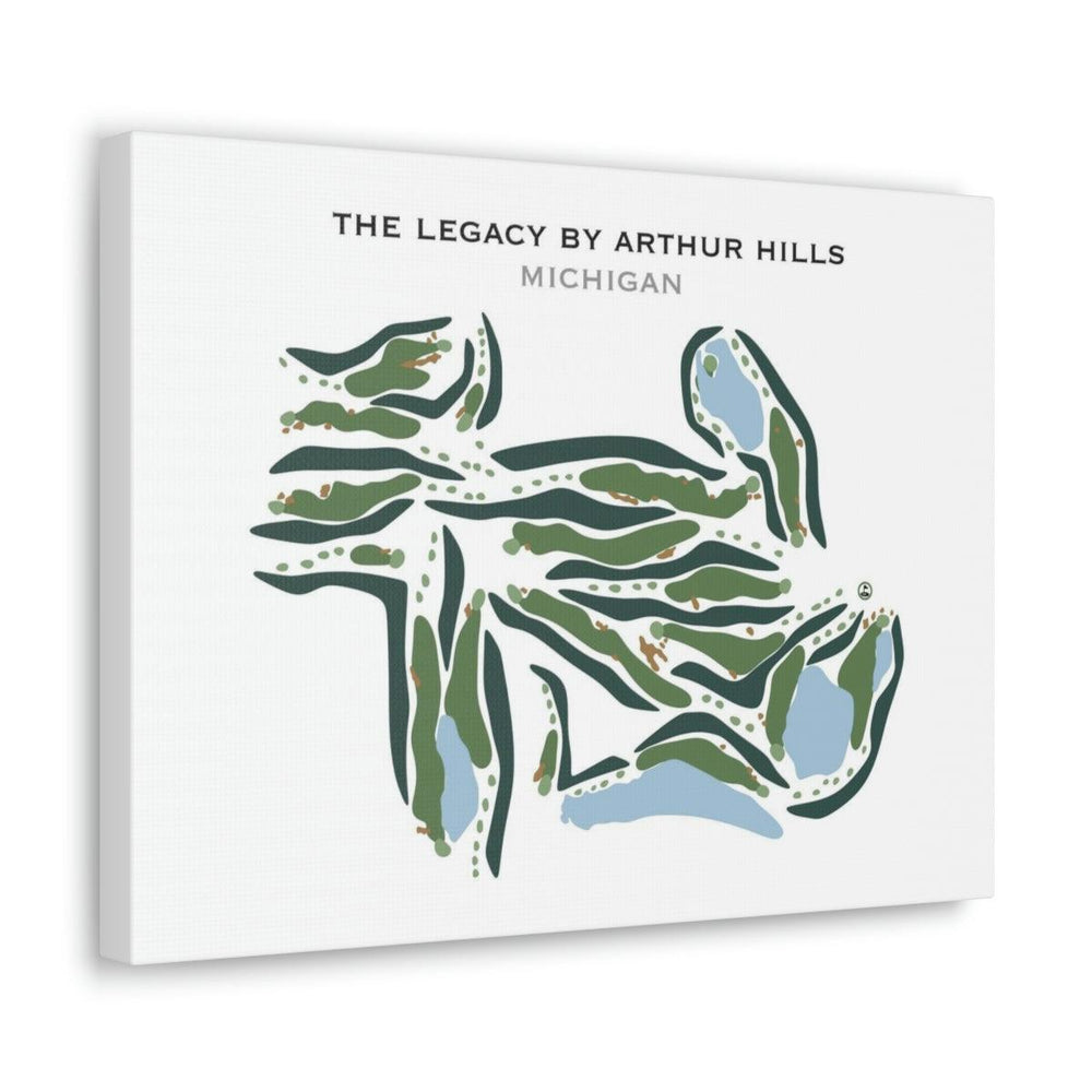 The Legacy By Arthur Hills, Michigan - Printed Golf Courses - Golf Course Prints