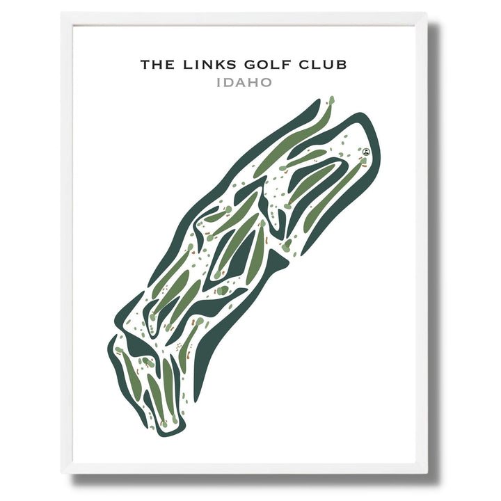 The Links Golf Club, Idaho - Printed Golf Courses - Golf Course Prints