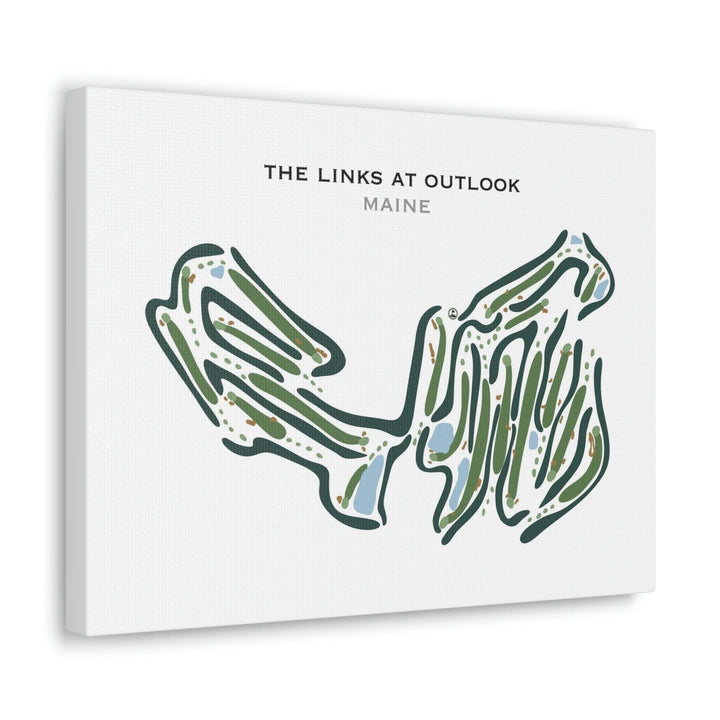 The Links at Outlook, Maine - Printed Golf Courses - Golf Course Prints