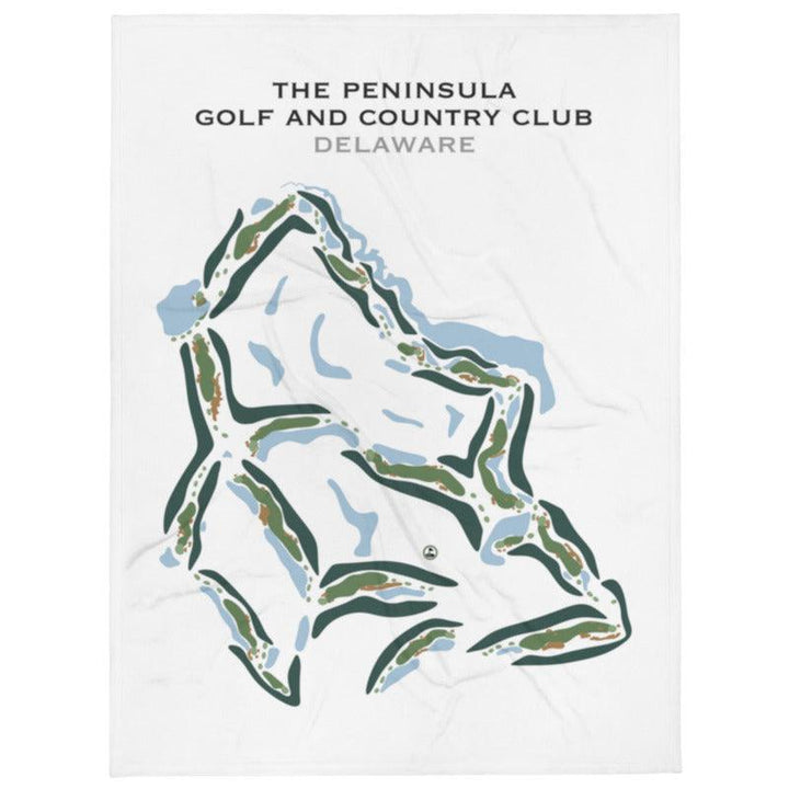 The Peninsula Golf & Country Club, Delaware - Printed Golf Courses - Golf Course Prints