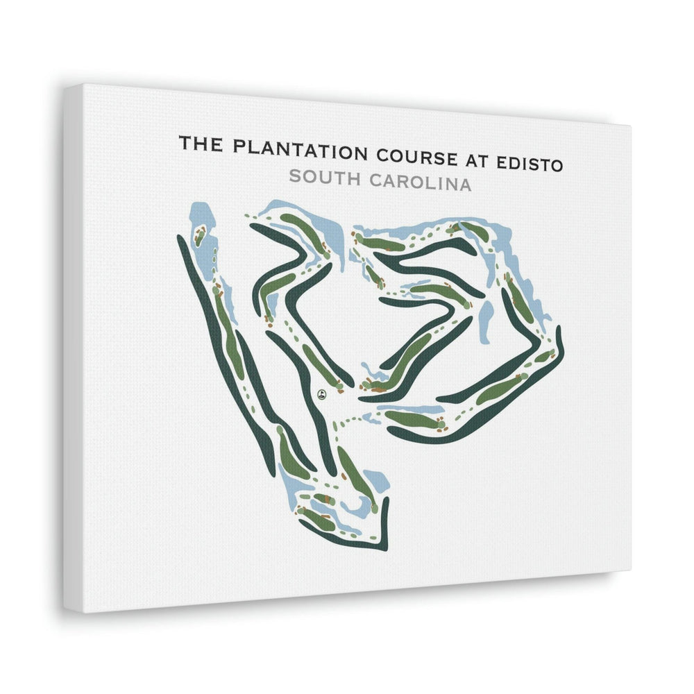The Plantation Course at Edisto, South Carolina - Printed Golf Courses - Golf Course Prints