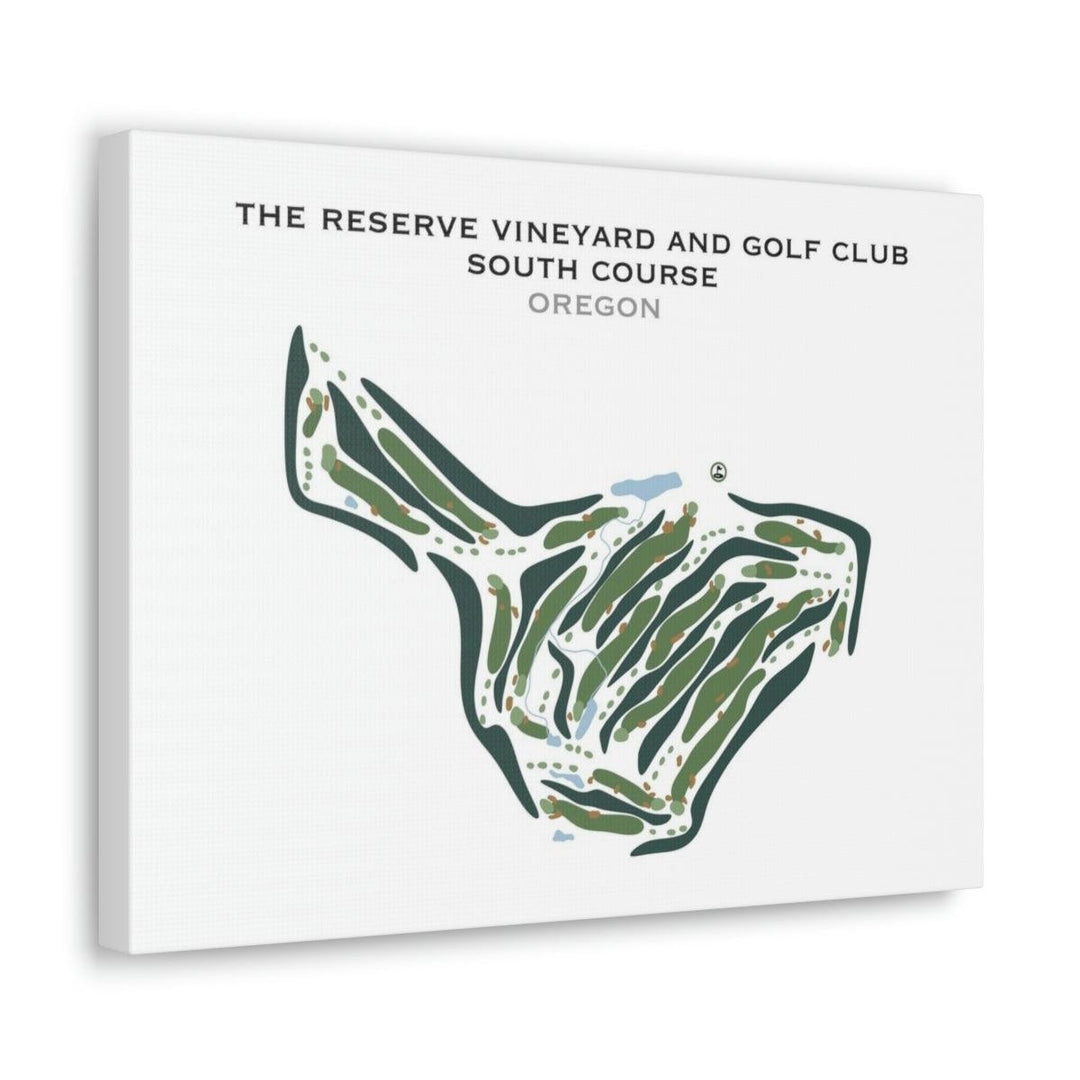 The Reserve Vineyard and Golf Club, South Course, Oregon - Printed Golf Courses - Golf Course Prints