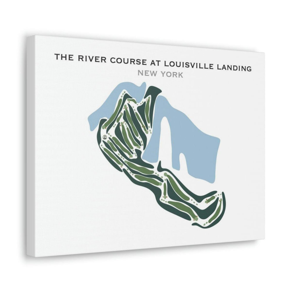 The River Course at Louisville Landing, New York - Printed Golf Courses - Golf Course Prints