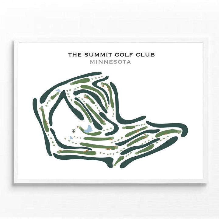 The Summit Golf Club, Minnesota - Printed Golf Courses - Golf Course Prints