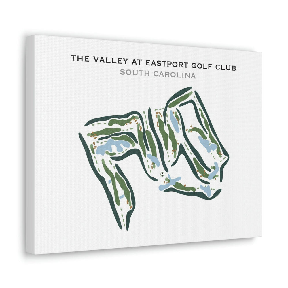 The Valley at Eastport Golf Club, South Carolina - Printed Golf Courses - Golf Course Prints