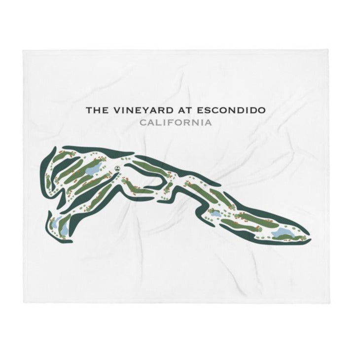 The Vineyard at Escondido, California - Printed Golf Courses - Golf Course Prints
