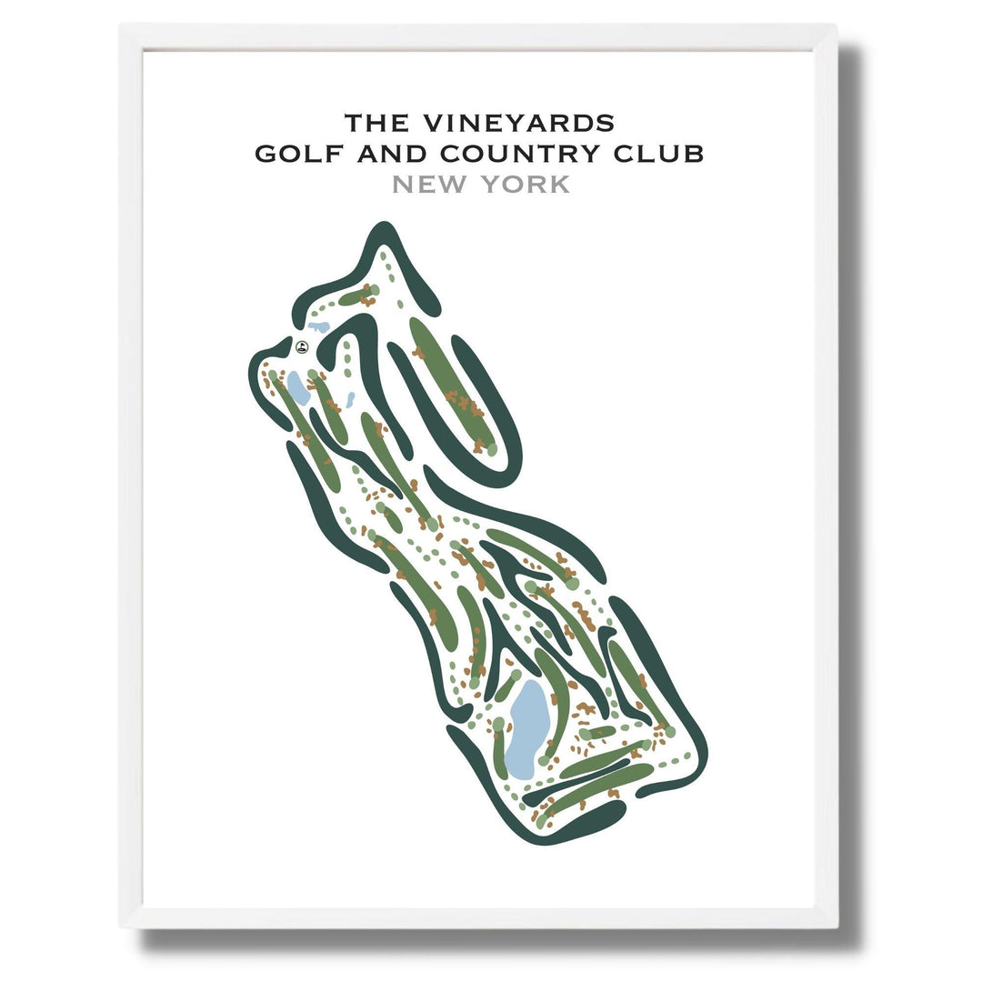 The Vineyards Golf & Country Club, New York - Printed Golf Courses - Golf Course Prints