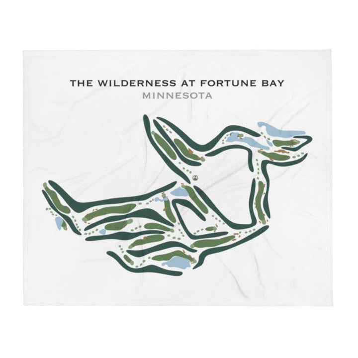 The Wilderness at Fortune Bay, Minnesota - Printed Golf Courses - Golf Course Prints