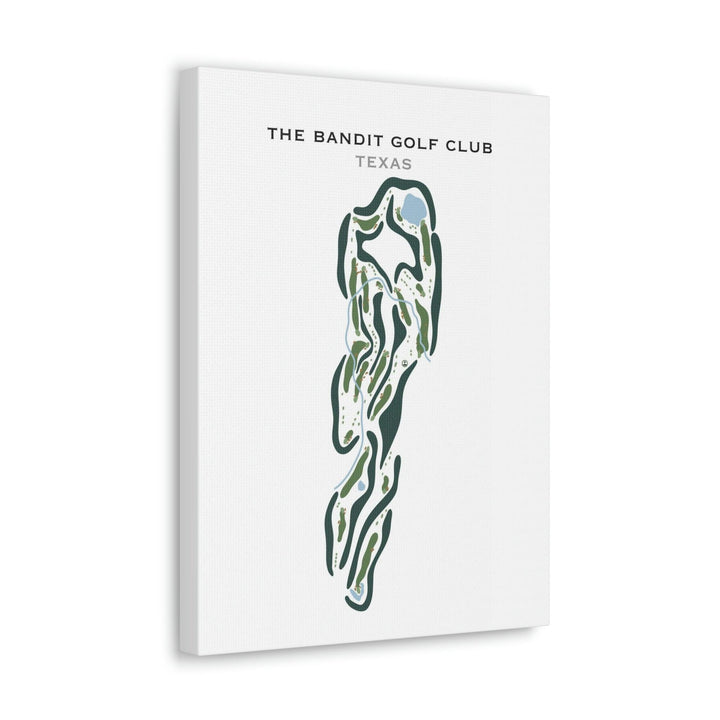 The Bandit Golf Club, Texas - Printed Golf Courses - Golf Course Prints