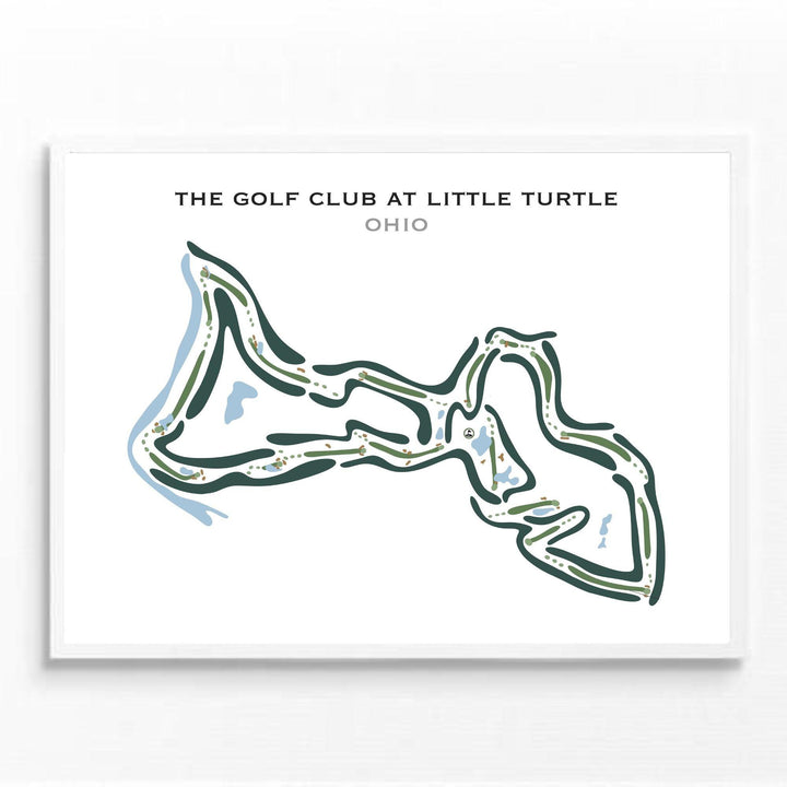 The Golf Club at Little Turtle, Ohio - Printed Golf Courses - Golf Course Prints