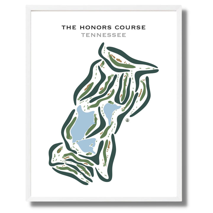 The Honors Course, Tennessee - Printed Golf Courses - Golf Course Prints