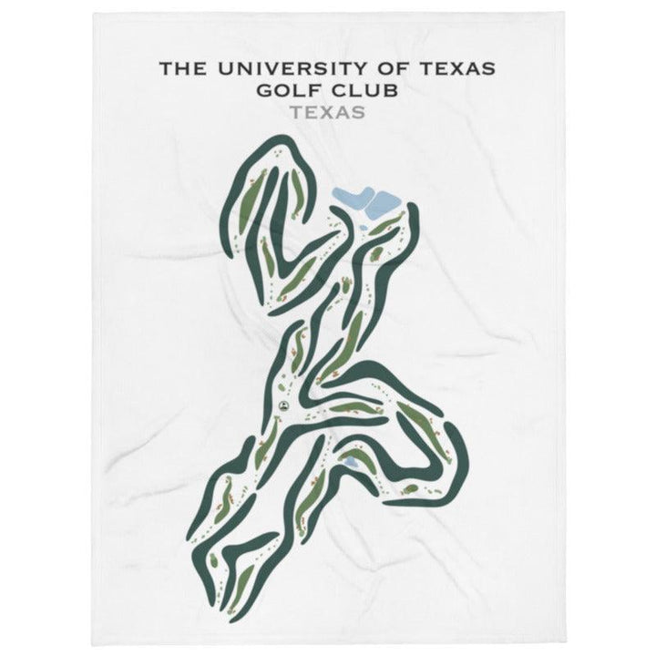 University of Texas Golf Club, Texas - Printed Golf Courses - Golf Course Prints