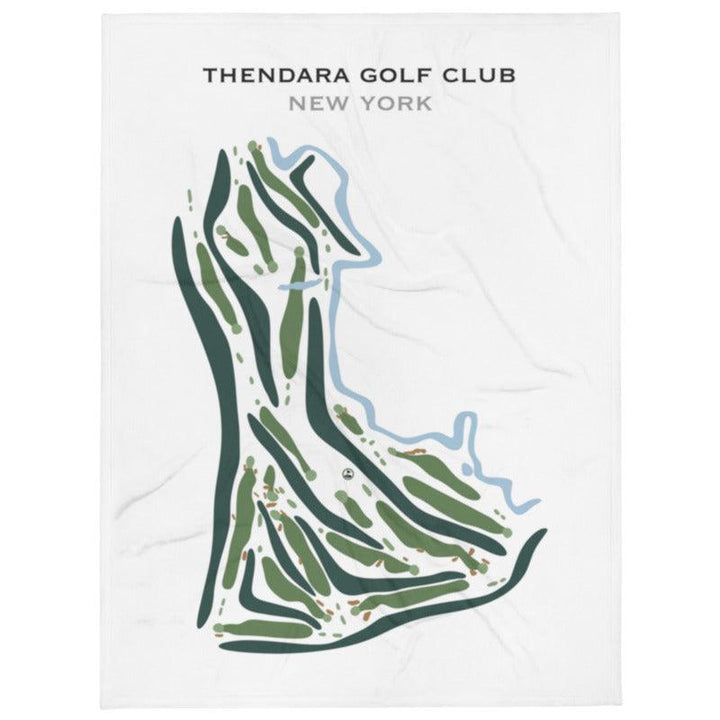 Thendara Golf Club, New York - Printed Golf Courses - Golf Course Prints