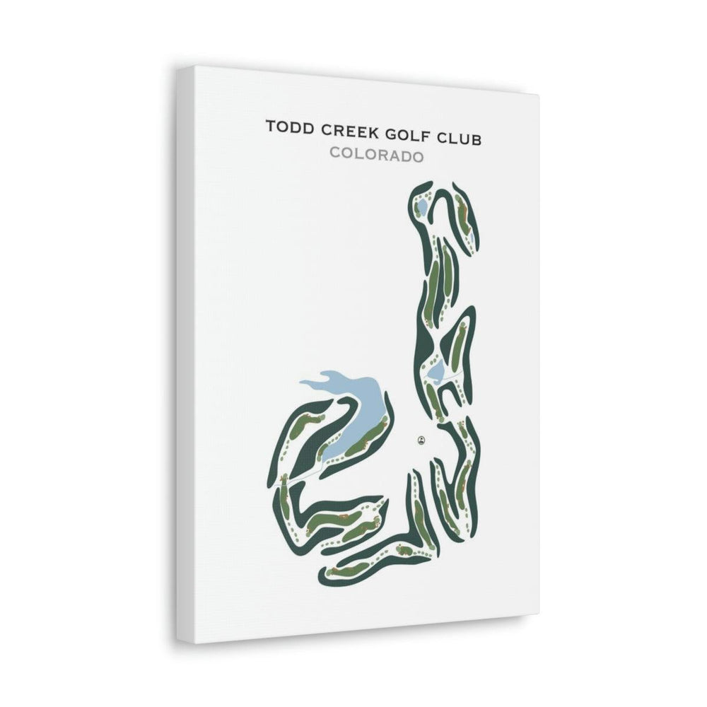 Todd Creek Golf Club, Colorado - Printed Golf Courses - Golf Course Prints