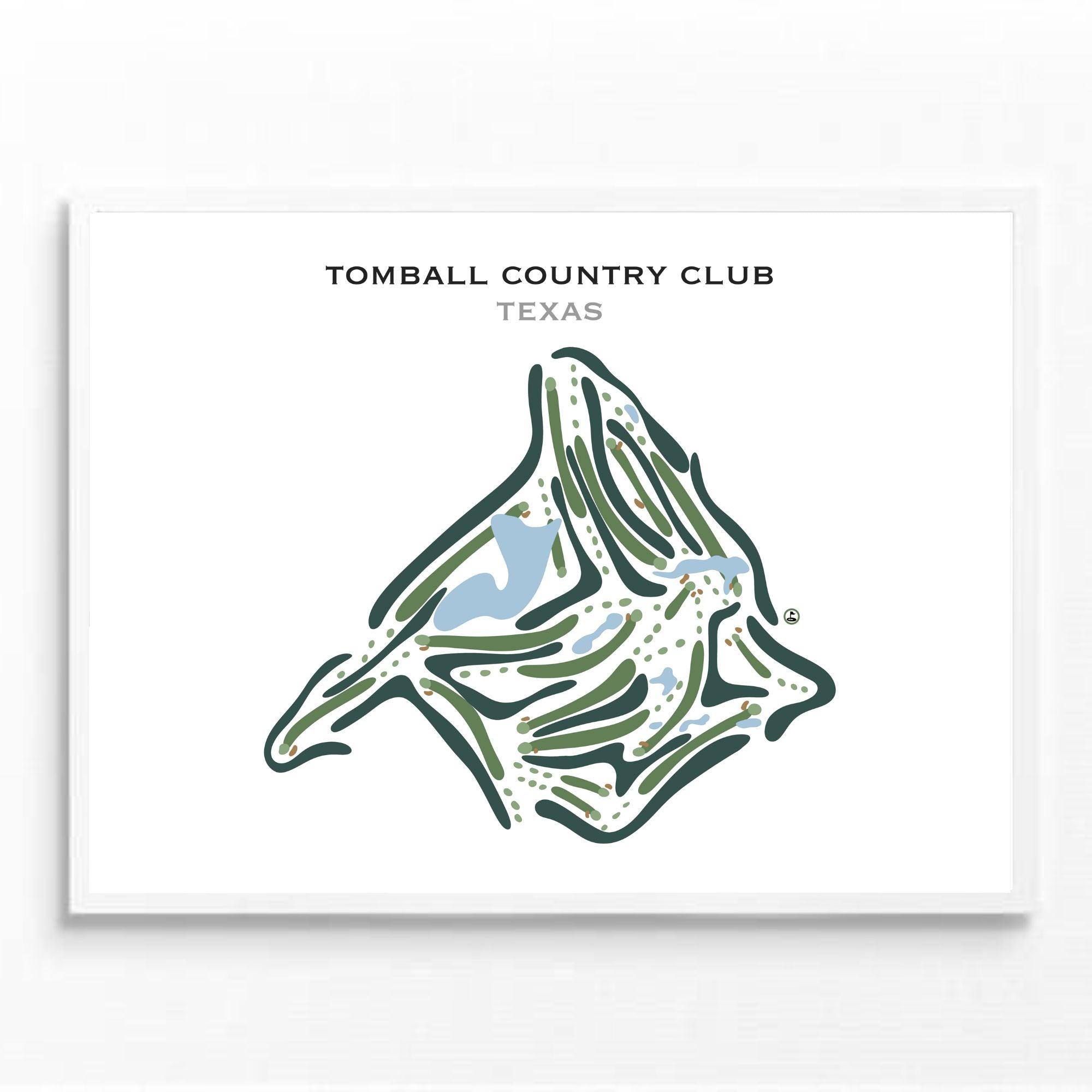 Tomball Country Club, Texas with Stunning Golf Course Art Prints - Golf ...