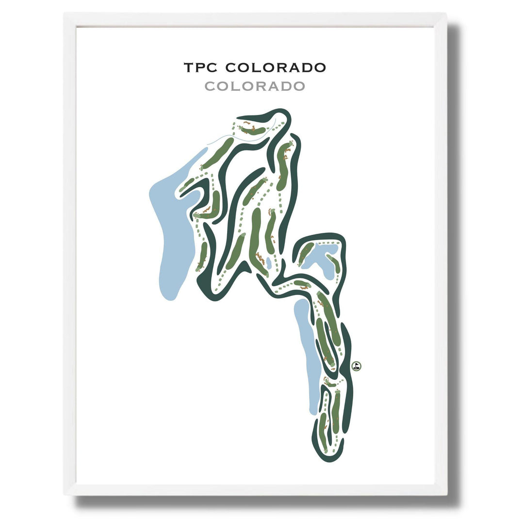TPC Colorado, Colorado - Printed Golf Courses - Golf Course Prints