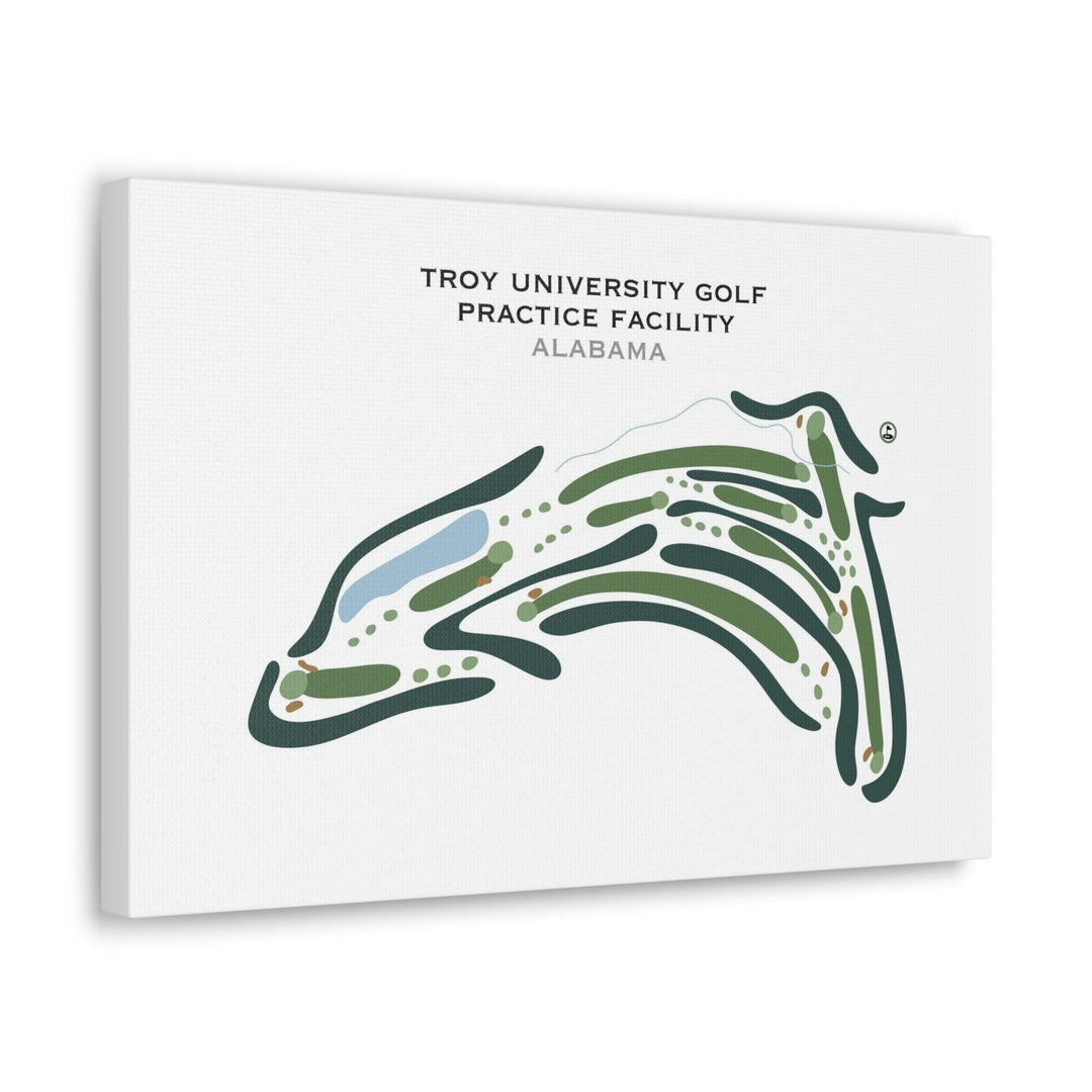 Troy University Golf Practice Facility, Alabama - Printed Golf Courses - Golf Course Prints