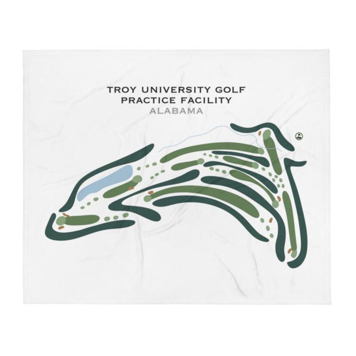 Troy University Golf Practice Facility, Alabama - Printed Golf Courses - Golf Course Prints