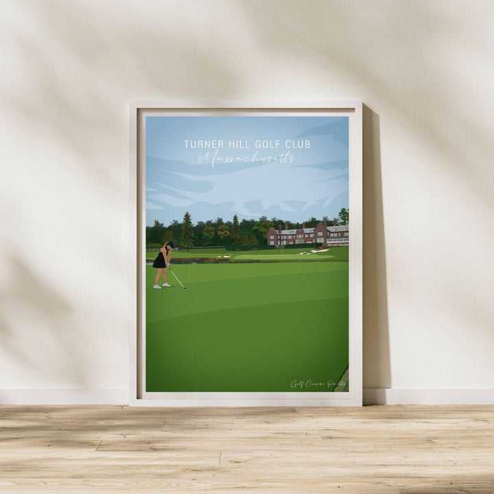 Turner Hill Golf Club, Massachusetts - Signature Designs - Golf Course Prints