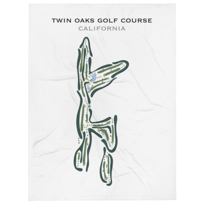 Twin Oaks Golf Course, California - Printed Golf Courses - Golf Course Prints