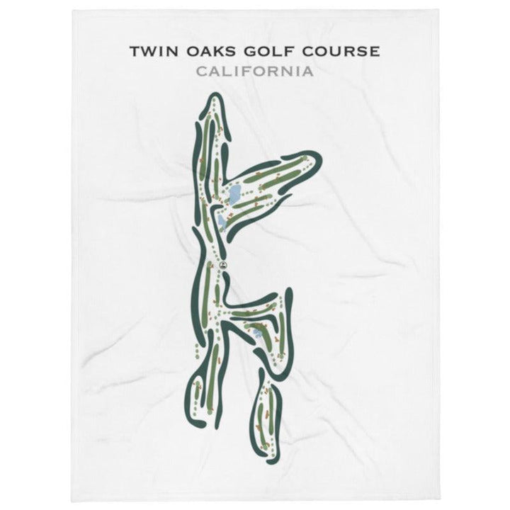 Twin Oaks Golf Course, California - Printed Golf Courses - Golf Course Prints