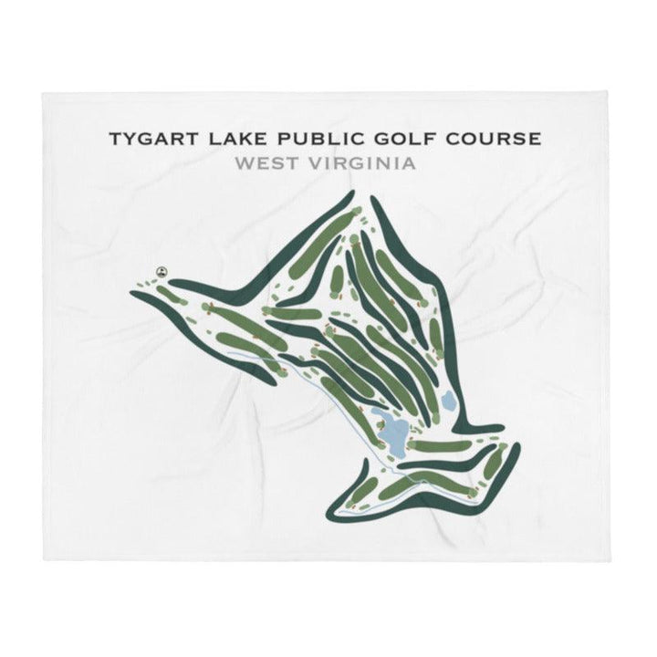 Tygart Lake Public Golf Course, West Virginia - Printed Golf Courses - Golf Course Prints