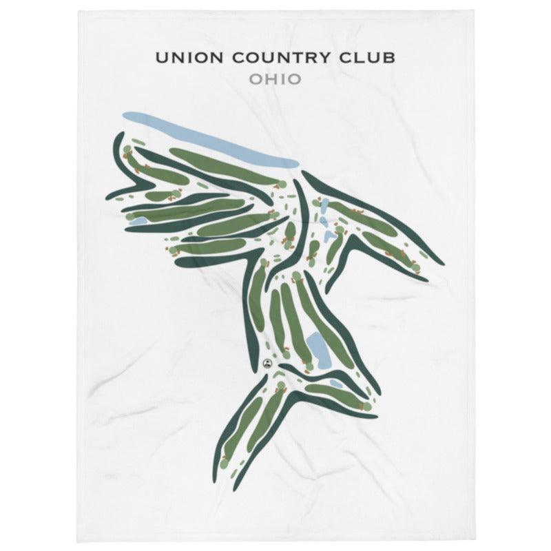 Union Country Club, Ohio - Printed Golf Courses - Golf Course Prints